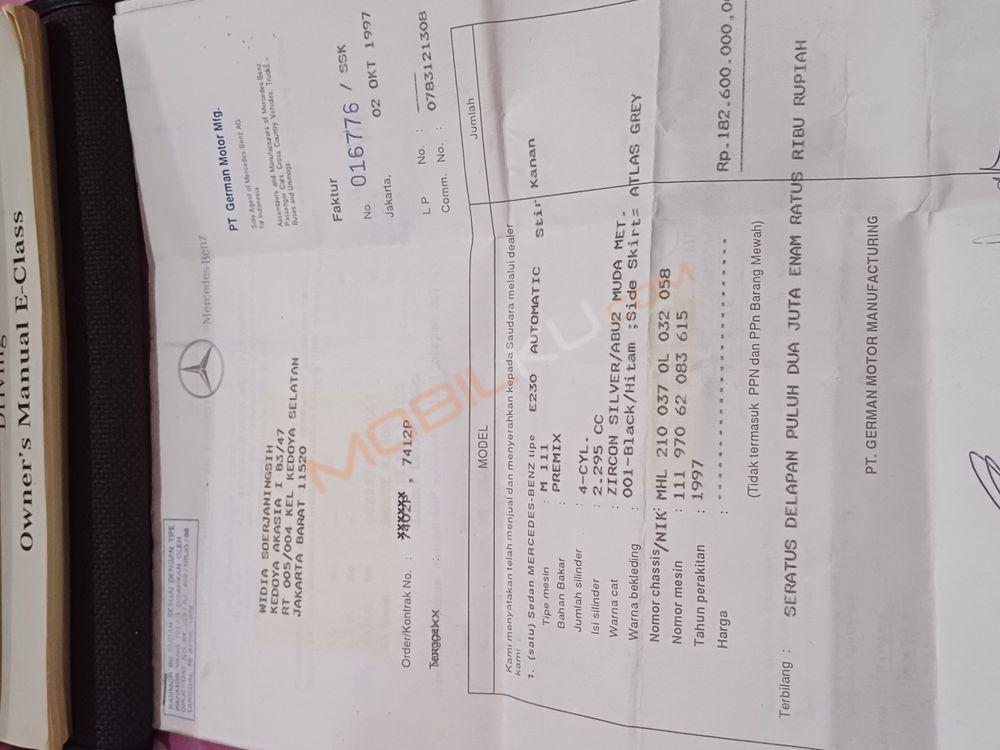 Mobil Mercedes-Benz E-Class 1997