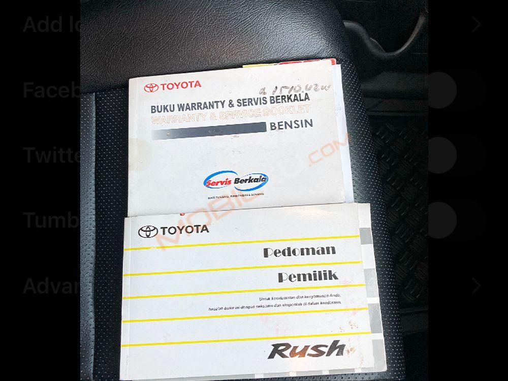 Mobil Toyota Rush 2013