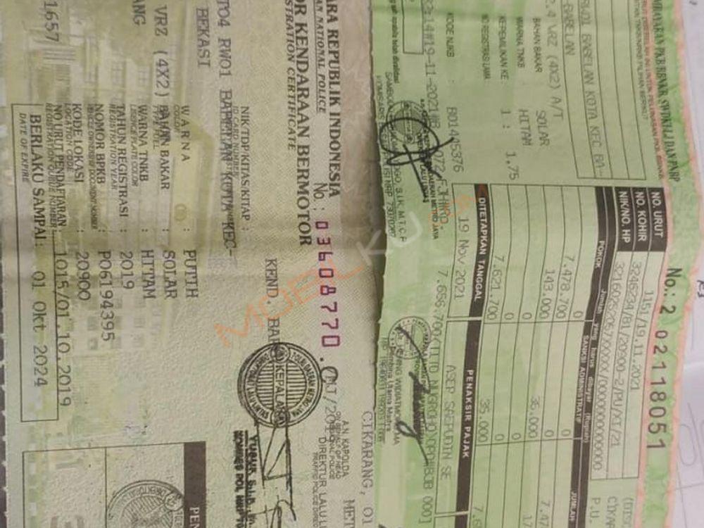 Mobil Toyota Fortuner 2019