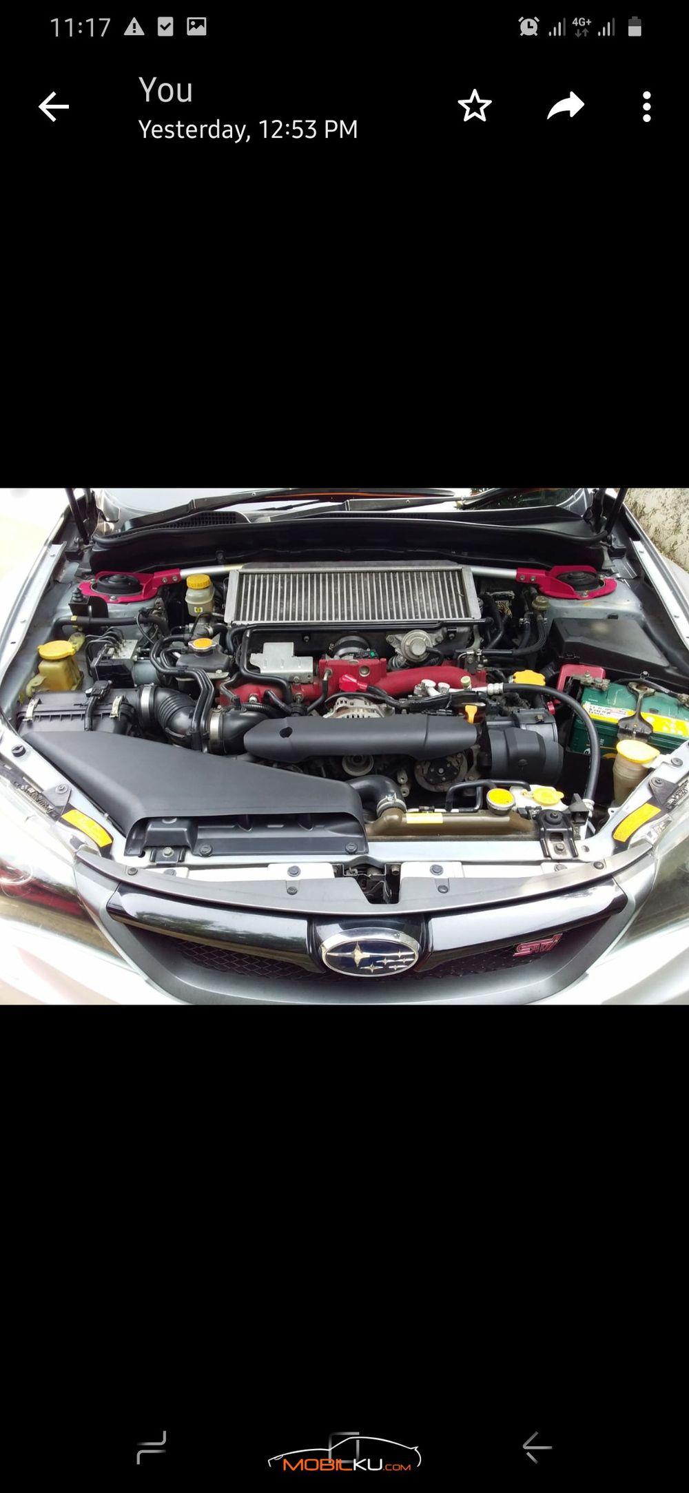 Mobil Subaru Impreza 2014