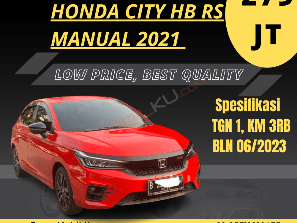 Mobil Honda City Hatchback 2021