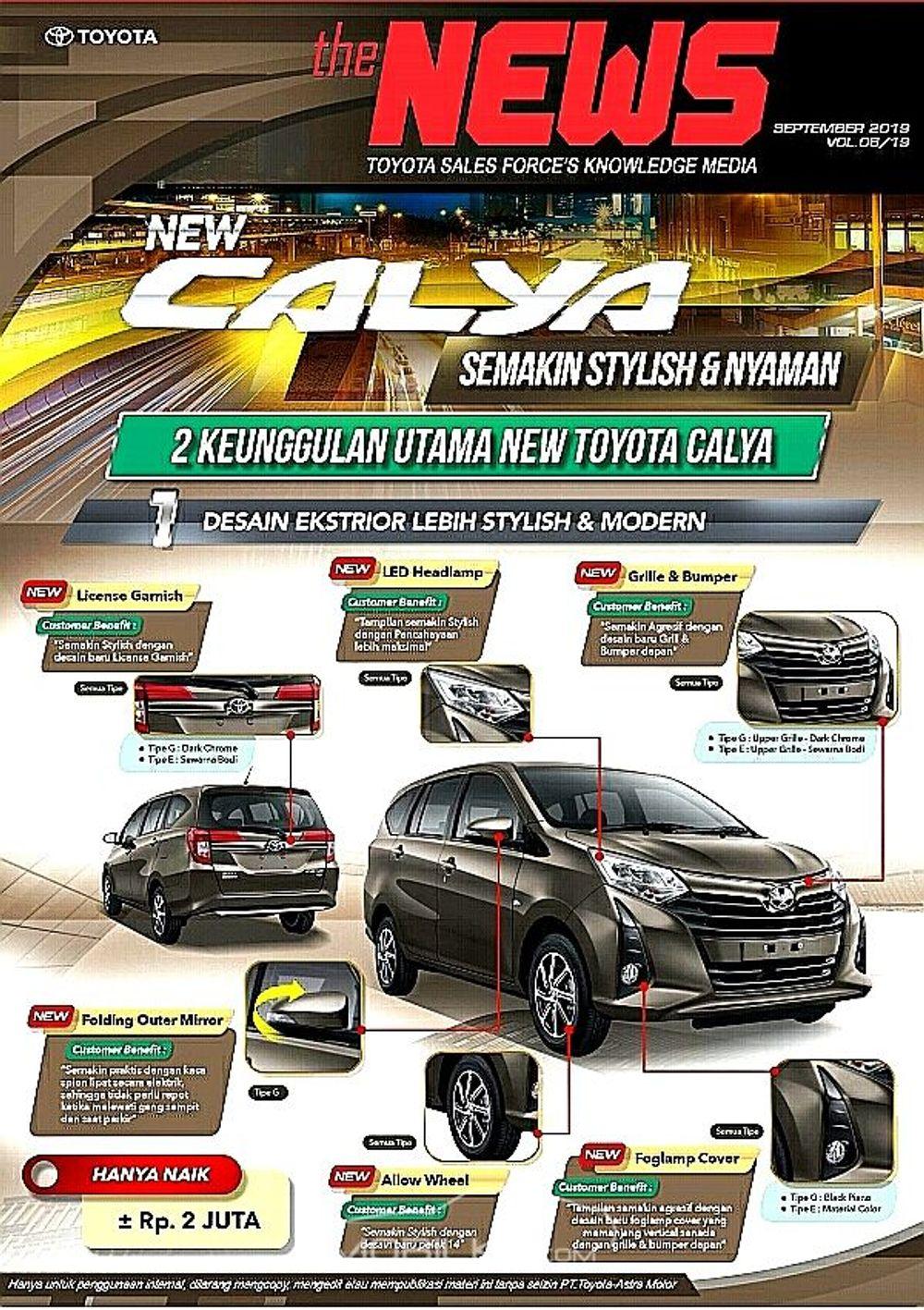 Mobil Toyota Calya 2019