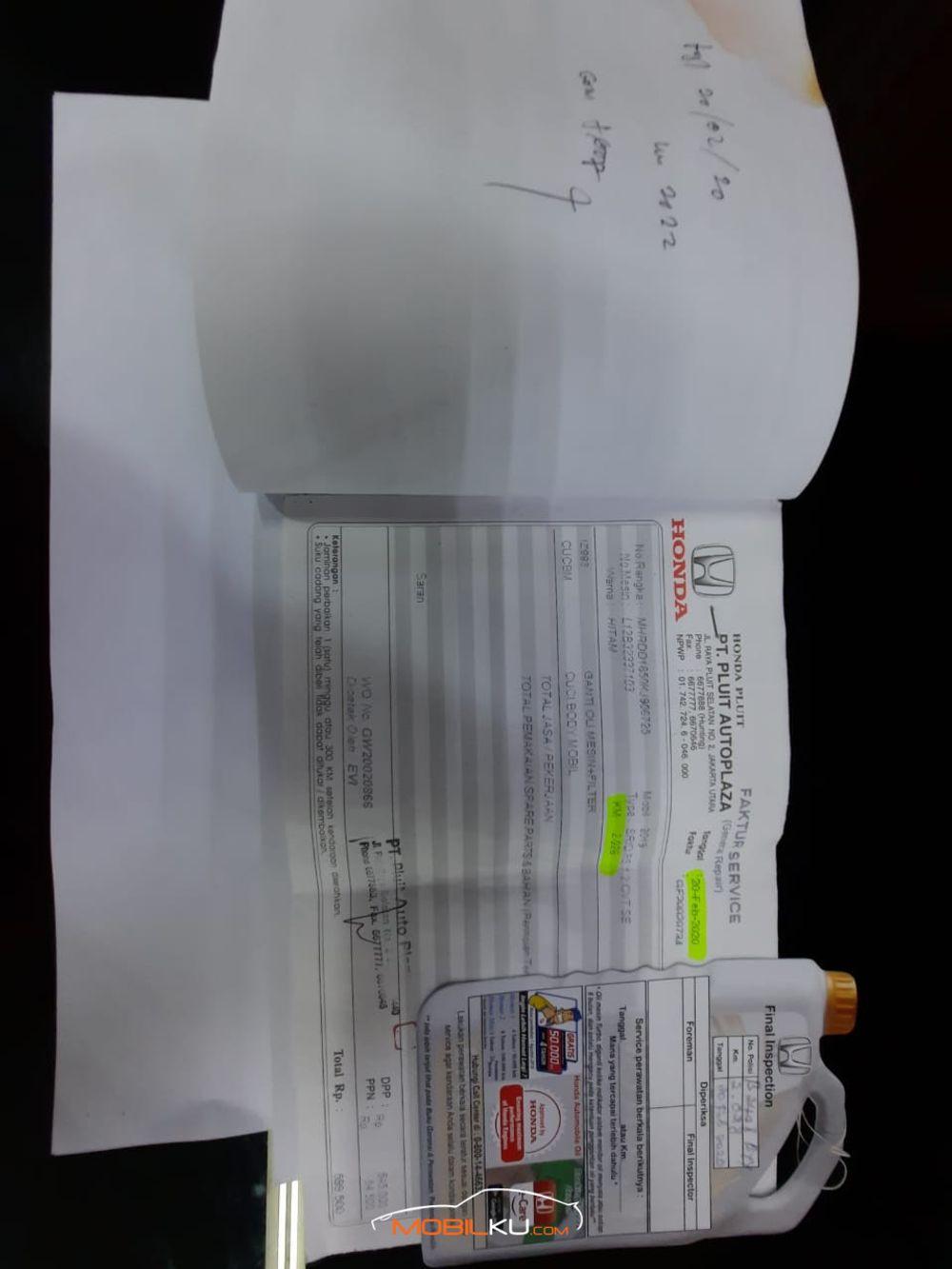 Mobil Honda Brio 2019