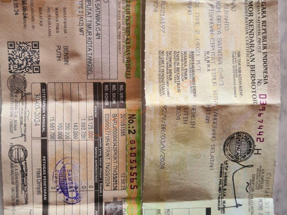 Mobil Suzuki Carry 2024