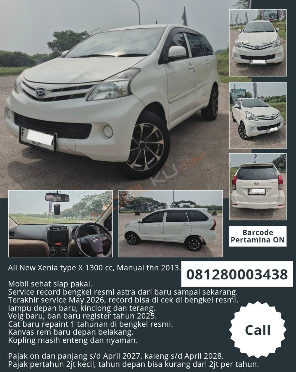 Mobil Daihatsu Xenia 2013