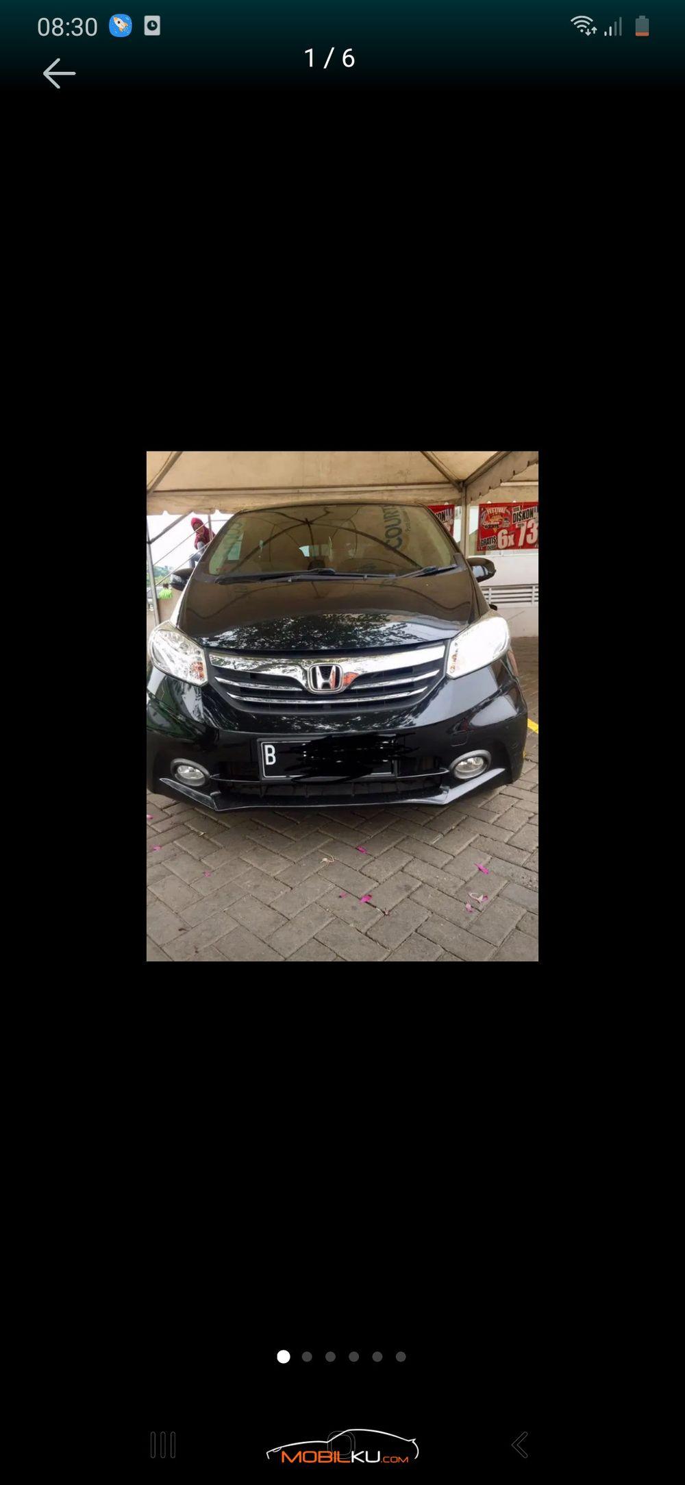 Mobil Honda Freed 2012
